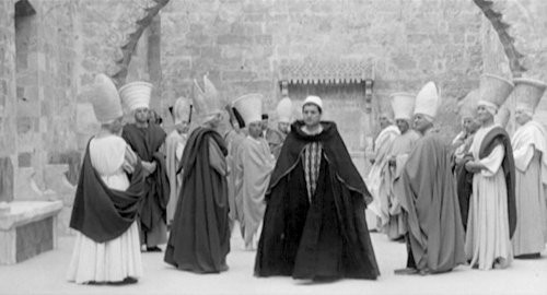 I farisei con Erode nel 'Vangelo secondo Matteo' di Pier Paolo Pasolini